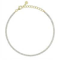 Pulsera Dilvdò TENNIS in Plata Zircone BRTCOB